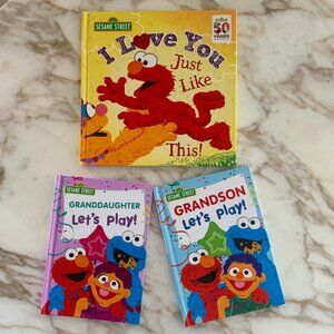 Sesame Street - Set of 3 Books